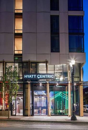 Hyatt Centric Downtown Portland hotel exterior
