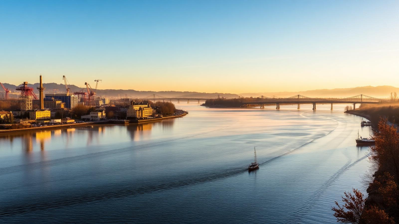 Willamette River in Portland